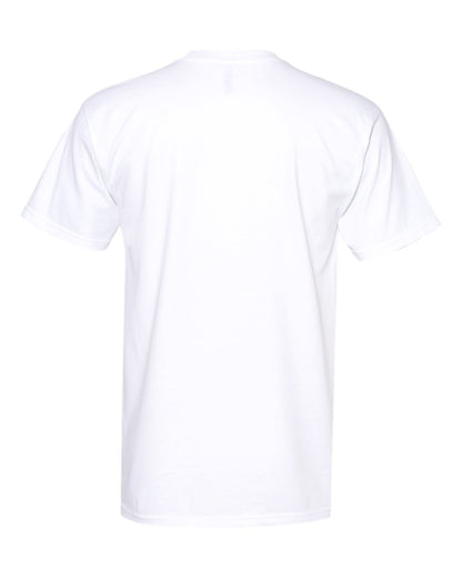 American Apparel Midweight Cotton Tee 1701 #color_White