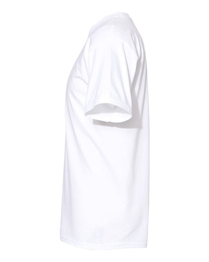 American Apparel Midweight Cotton Tee 1701 #color_White