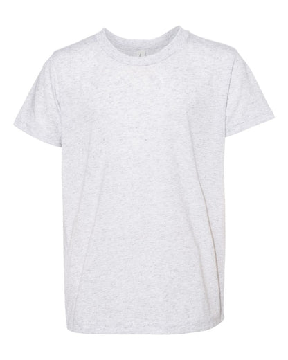 BELLA + CANVAS Youth Triblend Tee 3413Y #color_White Fleck Triblend