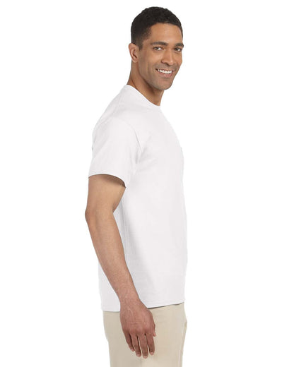 Gildan Adult Ultra Cotton®Pocket T-Shirt G230 #color_WHITE