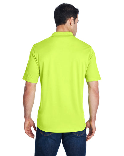 Core365 Men's Origin Performance Piqué Polo 88181 #color_SAFETY YELLOW
