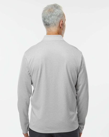 Adidas Space Dyed Quarter-Zip Pullover A593 #colormdl_Grey One Heather