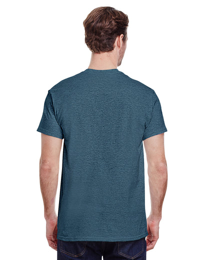 Gildan Adult Heavy Cotton™ T-Shirt G500 #color_HEATHER NAVY