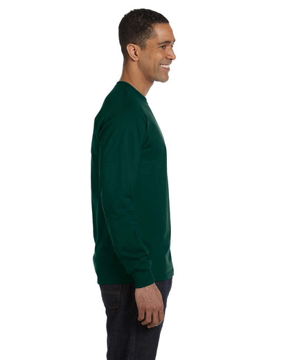 Gildan Adult Long-Sleeve T-Shirt G840 #color_FOREST GREEN