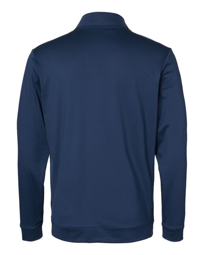 Adidas Performance Textured Quarter-Zip Pullover A295 #color_Collegiate Navy