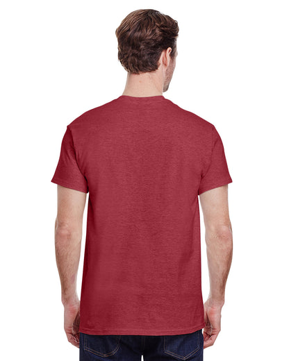 Gildan Adult Ultra Cotton® T-Shirt G200 #color_HEATHER CARDINAL