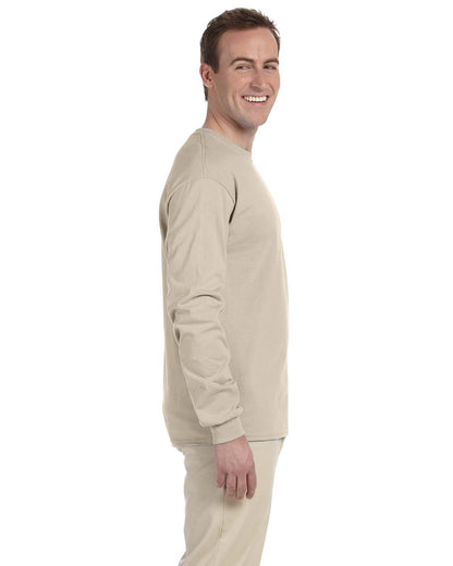 Gildan Adult Ultra Cotton® Long-Sleeve T-Shirt G240 #color_SAND