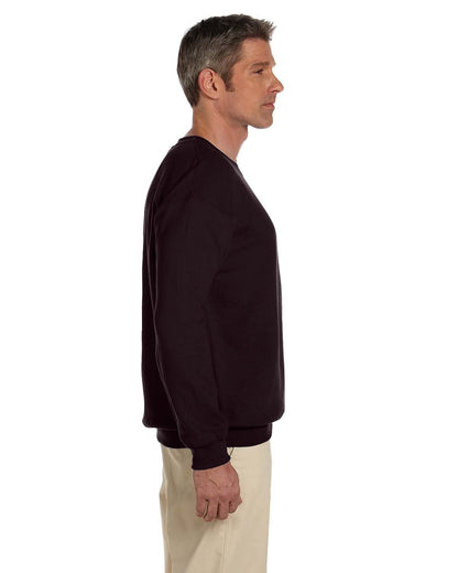 Gildan Adult Heavy Blend™ Fleece Crew G180 #color_DARK CHOCOLATE