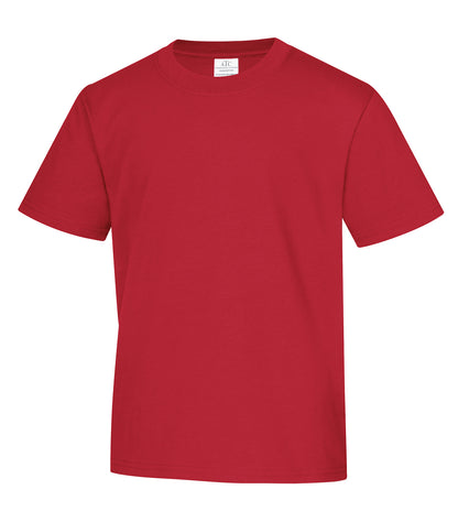 Atc Everyday Collection Everyday Ctn Ringspun Yth Tee ATC2000Y #color_Red