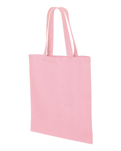 Q-Tees Economical Tote QTB #color_Light Pink