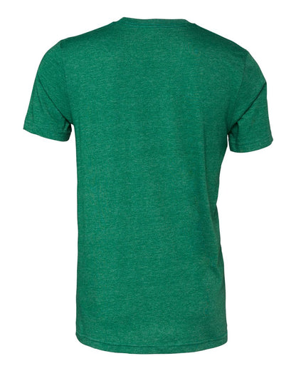 BELLA + CANVAS CVC Jersey Tee 3001CVC #color_Heather Grass Green