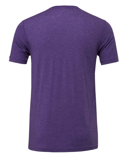 BELLA + CANVAS CVC Jersey Tee 3001CVC #color_Heather Team Purple