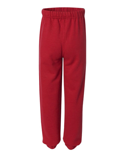 JERZEES NuBlend® Youth Sweatpants 973BR #color_True Red