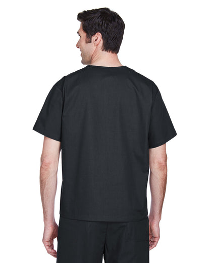 Harriton Adult Restore Scrub Top M897 #color_BLACK