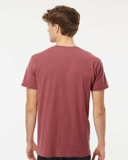 M&O Vintage Garment-Dyed T-Shirt 6500M #colormdl_Brick