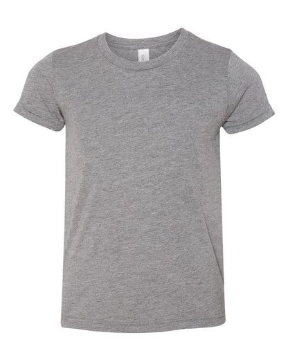 BELLA + CANVAS Youth Triblend Tee 3413Y #color_Grey Triblend