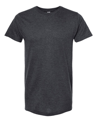 M&O Fine Jersey T-Shirt 4502 #color_Heather Graphite