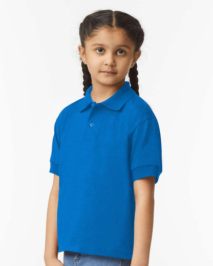 Gildan DryBlend® Youth Jersey Polo 8800B #colormdl_Royal