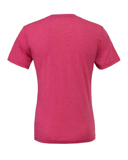 BELLA + CANVAS Triblend Tee 3413 #color_Berry Triblend