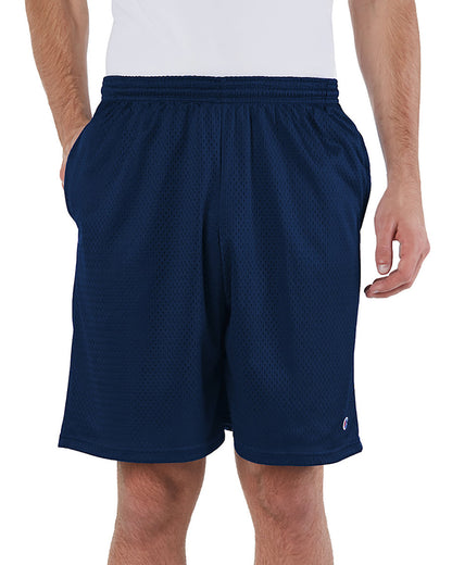 Champion Adult Mesh Short with Pockets 81622 #color_NAVY