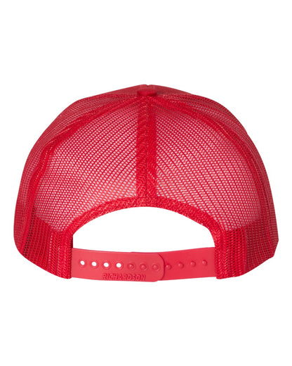 Richardson Snapback Trucker Cap 112 #color_Red