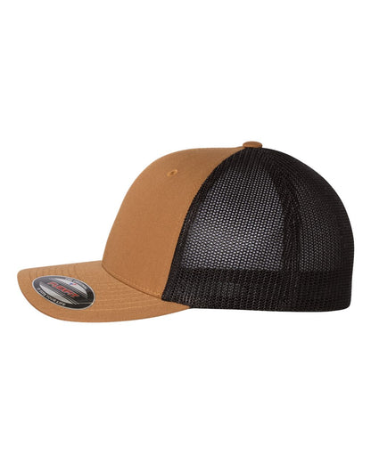 Flexfit Trucker Cap 6511 #color_Caramel/ Black