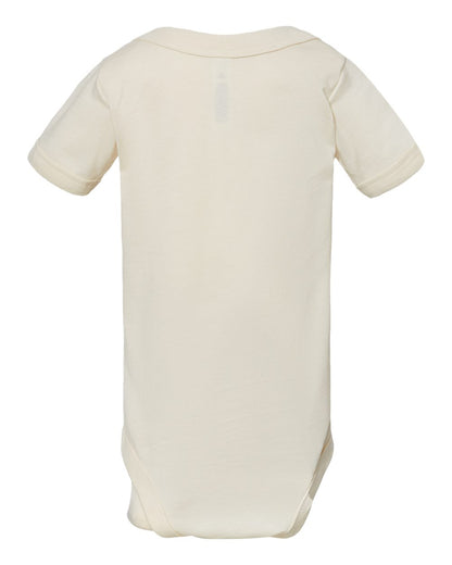 BELLA + CANVAS Infant Jersey Short-Sleeve One-Piece 100B #color_Natural
