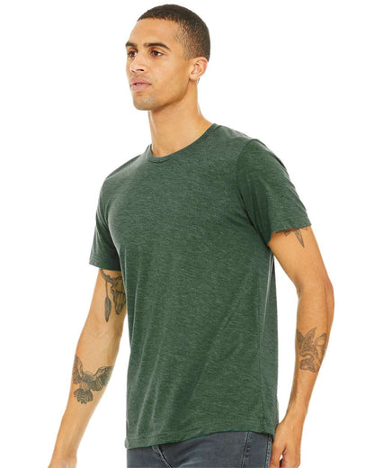 BELLA + CANVAS Triblend Tee 3413 #colormdl_Grass Green Triblend