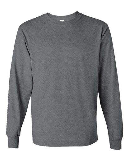 Gildan Heavy Cotton™ Long Sleeve T-Shirt 5400 #color_Charcoal