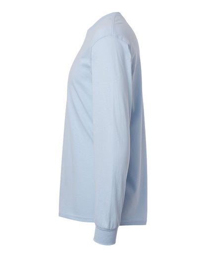 Gildan Heavy Cotton™ Long Sleeve T-Shirt 5400 #color_Light Blue