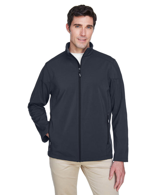 Core365 Men's Cruise Two-Layer Fleece Bonded Soft Shell Jacket 88184