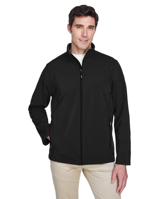 Core365 Men's Tall Cruise Two-Layer Fleece Bonded Soft Shell Jacket 88184T