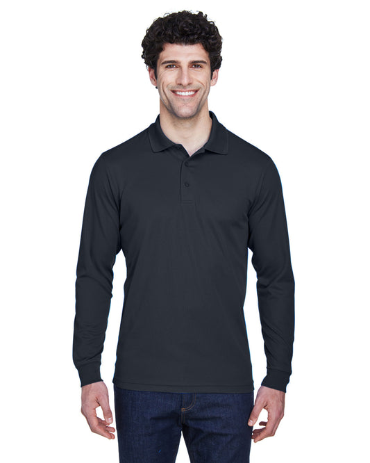 Core365 Men's Tall Pinnacle Performance Long-Sleeve Piqué Polo 88192T