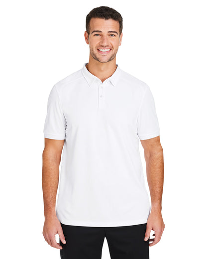 North End Men's Express Tech Performance Polo NE112 #color_WHITE