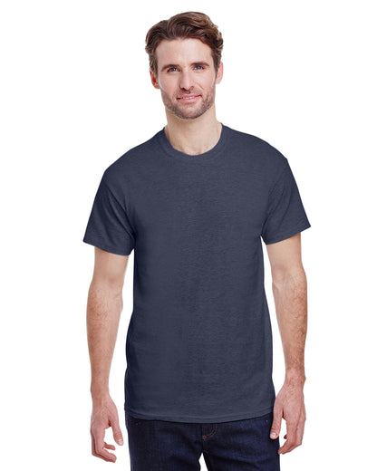 Gildan Adult Ultra Cotton® T-Shirt G200 #color_HEATHER NAVY