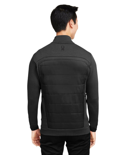 Spyder Men's Impact Full-Zip Jacket S17977 #color_BLACK