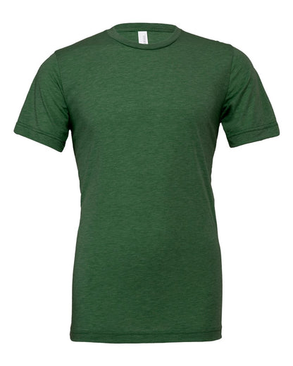 BELLA + CANVAS Triblend Tee 3413 #color_Grass Green Triblend