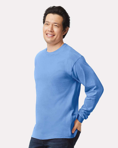 Gildan Ultra Cotton® Long Sleeve T-Shirt 2400 #colormdl_Carolina Blue