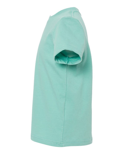 Rabbit Skins Toddler Fine Jersey Tee 3321 #color_Saltwater