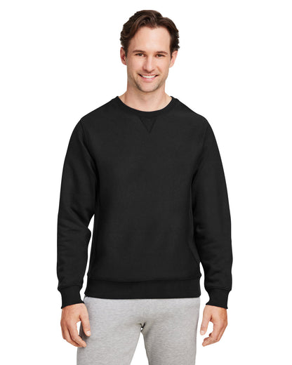 Team 365 Unisex Zone HydroSport™ Heavyweight Sweatshirt TT98 #color_BLACK