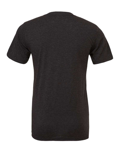 BELLA + CANVAS Triblend Tee 3413 #color_Charcoal Black Triblend