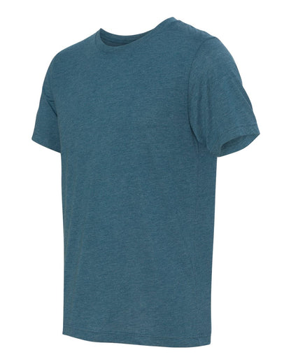 BELLA + CANVAS Triblend Tee 3413 #color_Steel Blue Triblend