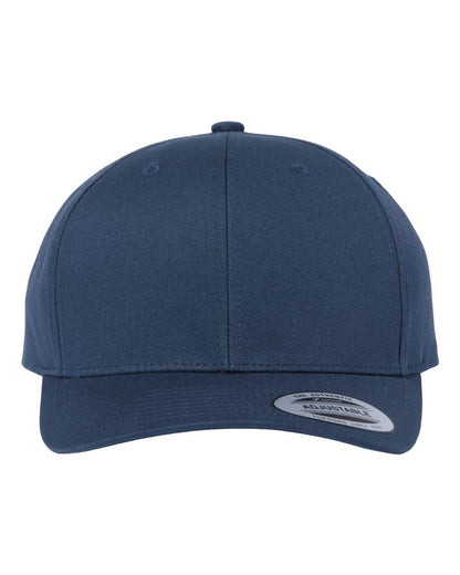 YP Classics CVC Snapback Cap 6389 #color_Navy