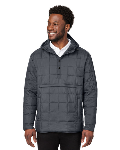 North End Unisex Aura Packable Anorak NE722 #color_CARBON