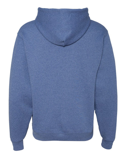 JERZEES NuBlend® Hooded Sweatshirt 996MR #color_Vintage Heather Blue