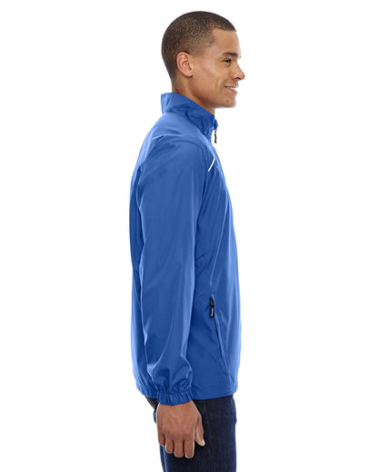 Core365 Men's Tall Techno Lite Motivate Unlined Lightweight Jacket 88183T #color_TRUE ROYAL