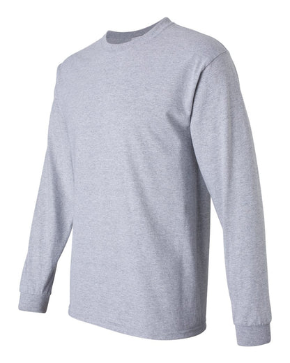 Gildan Ultra Cotton® Long Sleeve T-Shirt 2400 #color_Sport Grey