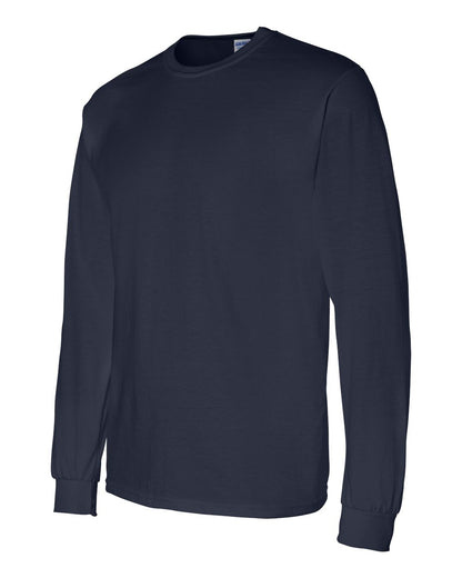 Gildan DryBlend® 50/50 Long Sleeve T-Shirt 8400 #color_Navy