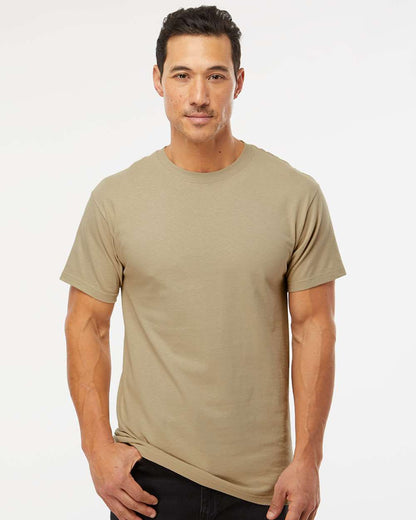 M&O Gold Soft Touch T-Shirt 4800 #colormdl_Sand