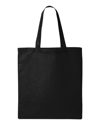 Q-Tees Economical Tote QTB #color_Black